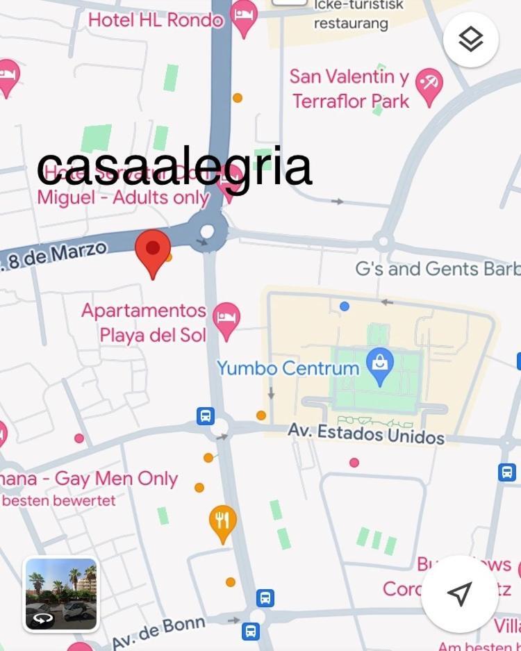 Bungalow Casa Alegria Yumbo Maspalomas  Zewnętrze zdjęcie